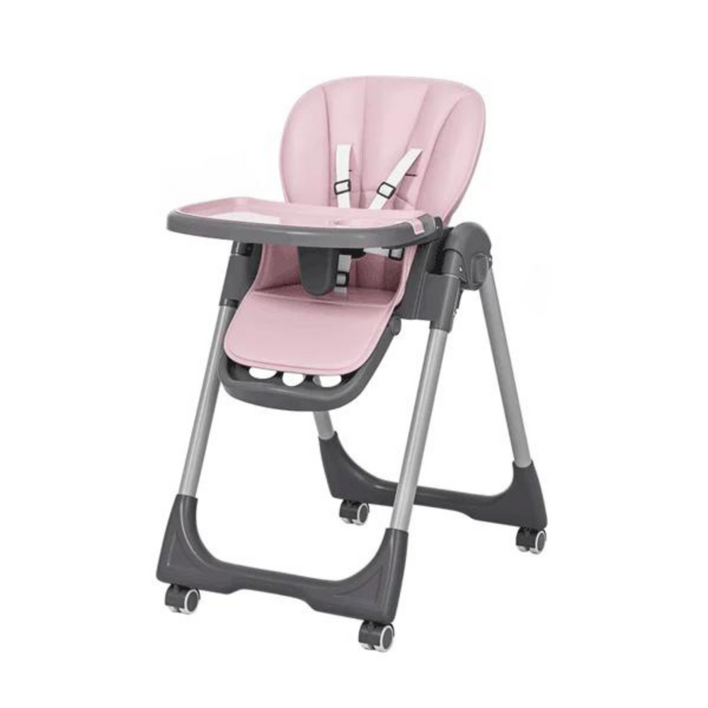 Kidilo Baby High Chair Seat Adjustable & Foldable With Height