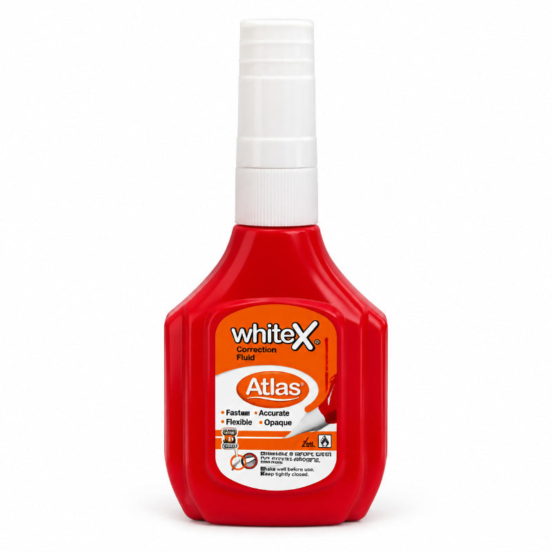 Atlas WhiteX Correction Fluid Bottle