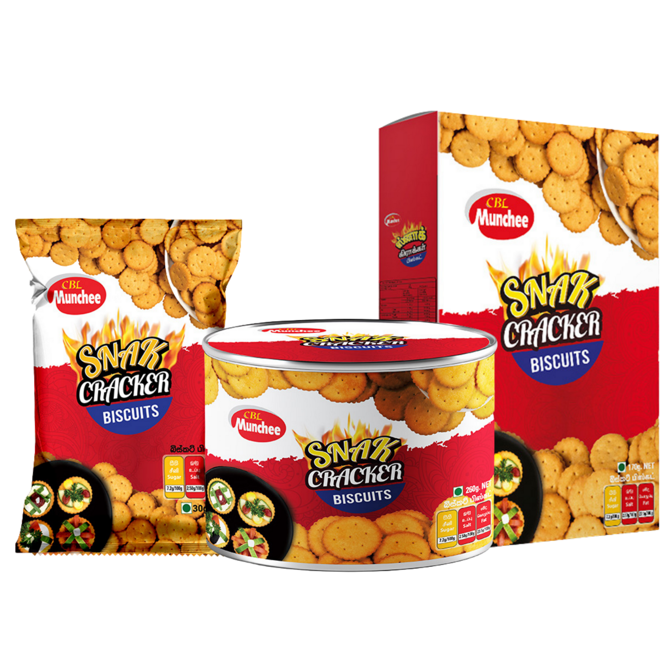 Munchee Snak Cracker Biscuit