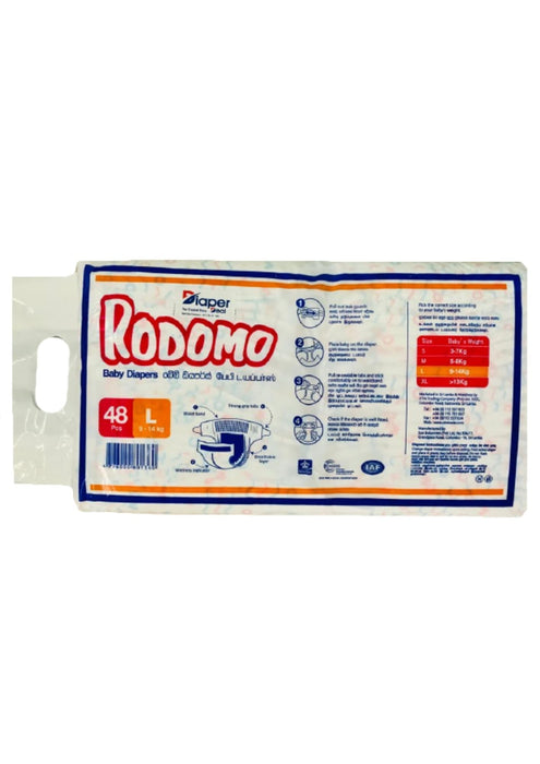Rodomo Baby Diapers Pampers - 48pcs
