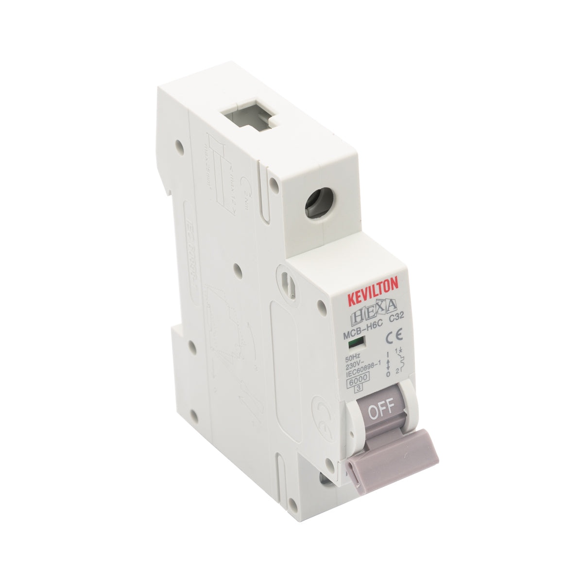 32A 1 Pole MCB - Hexa