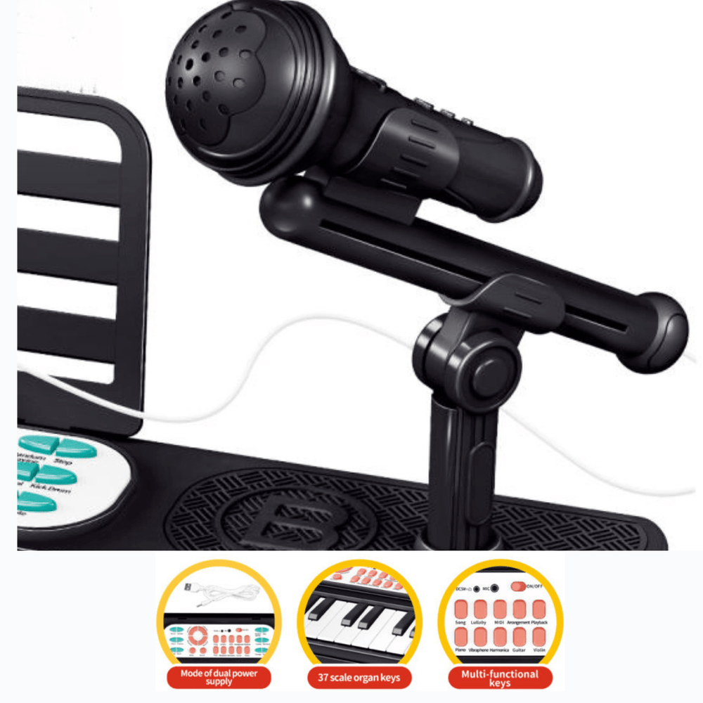 37 Keys Multifunctional Music Organ -Dual power mode (3+)