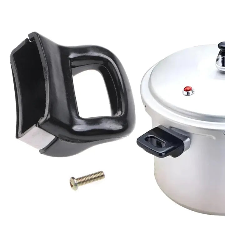 Cookware Pan Short Side Handle Black Grip - 1Pcs