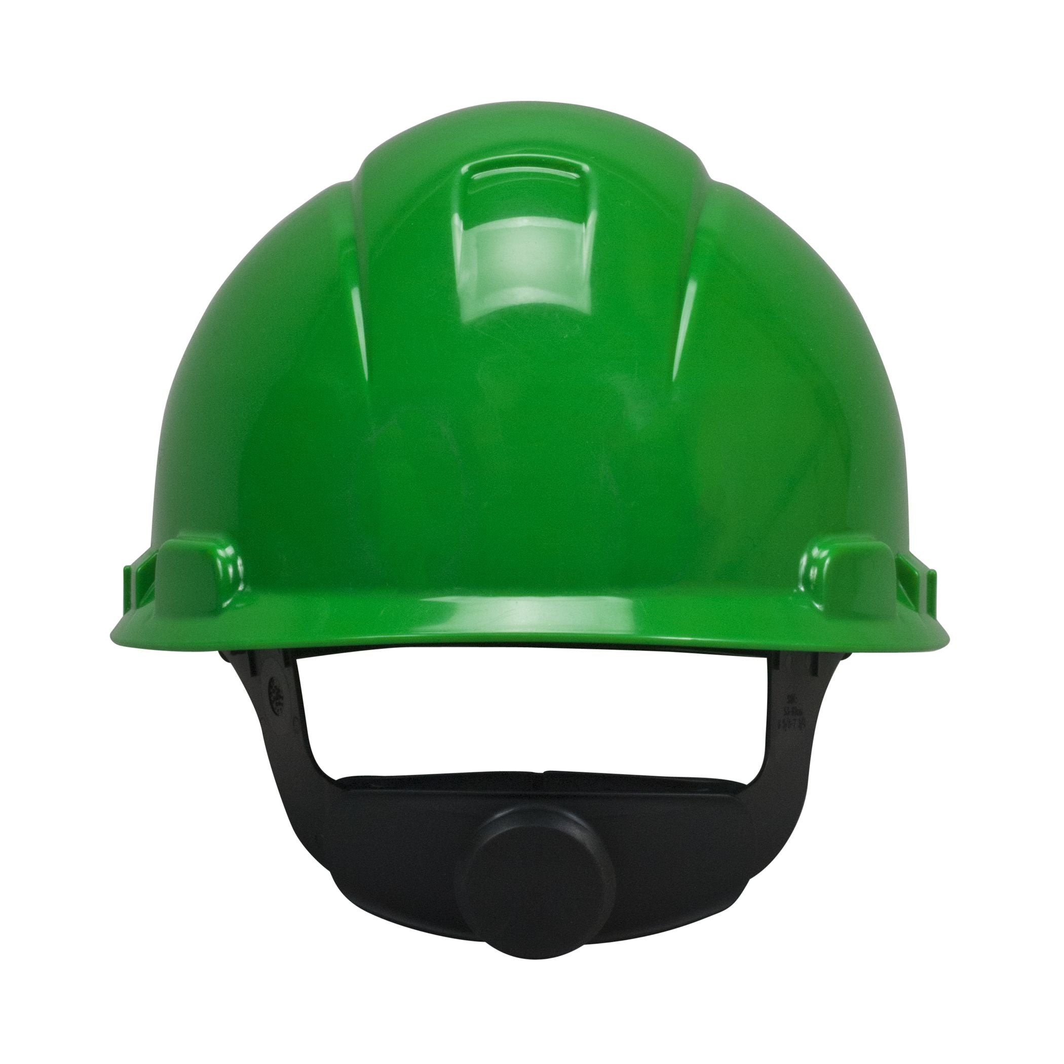 3M H-704R HARD HAT - 4PT RACHET - GREEN