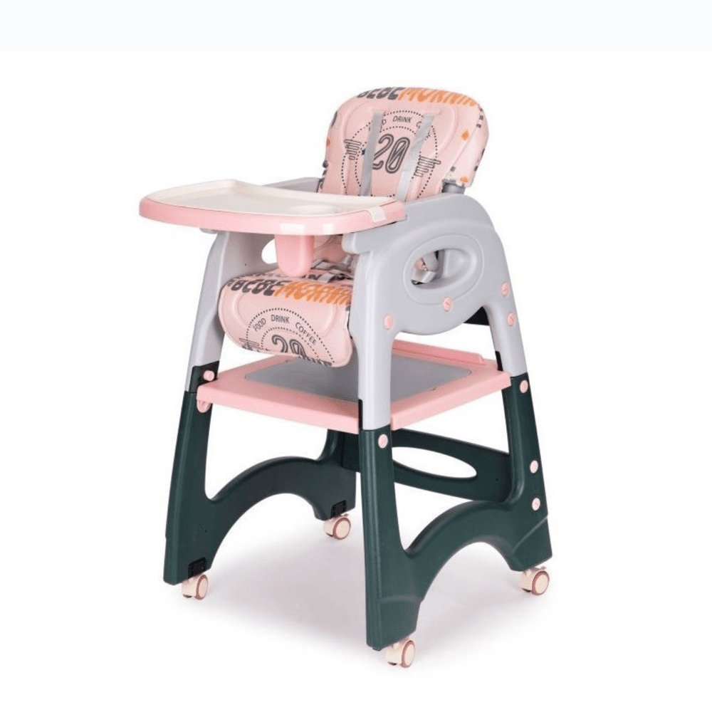 4-In-1 Convertible Baby High Chair
