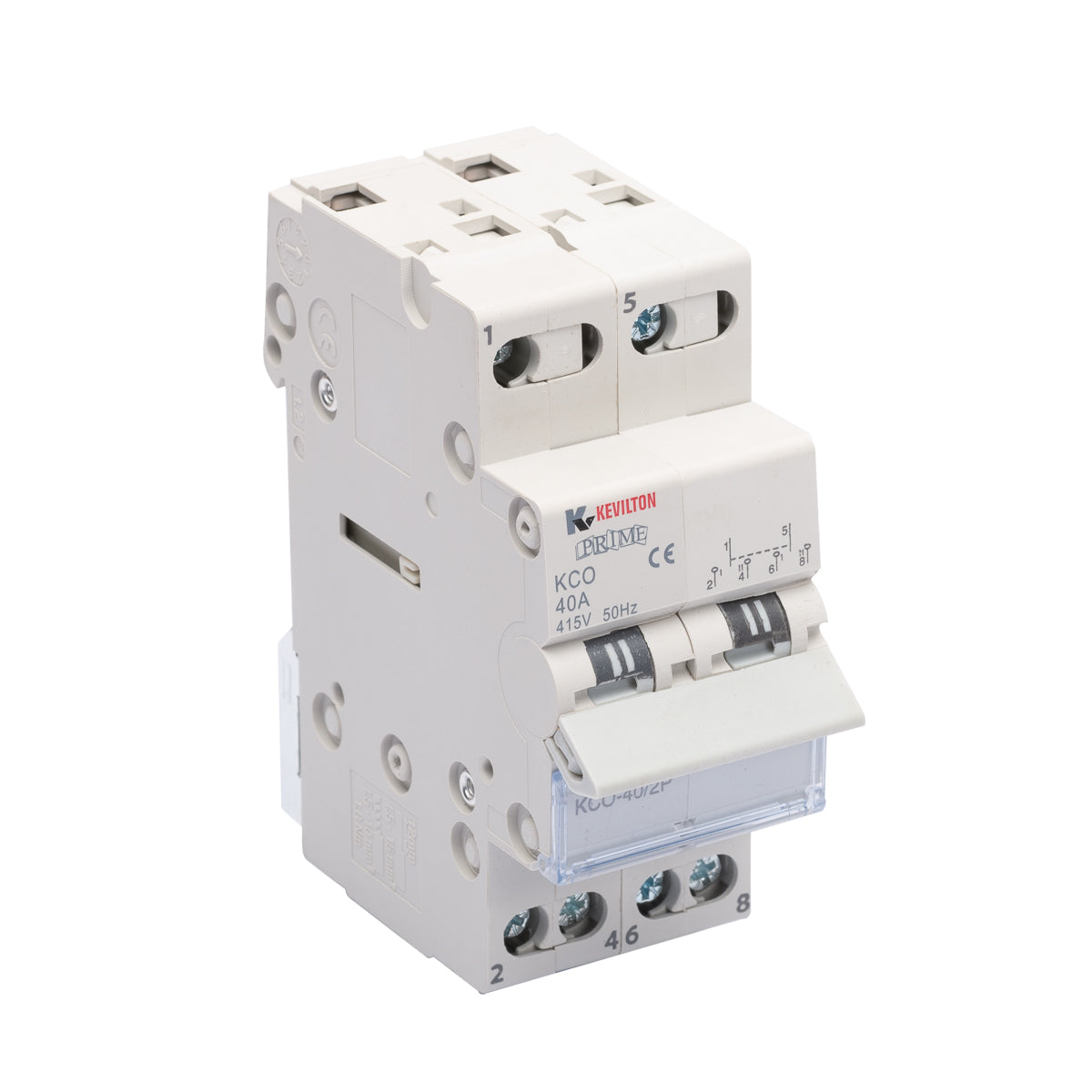 40A 2 Pole Change Over Switch