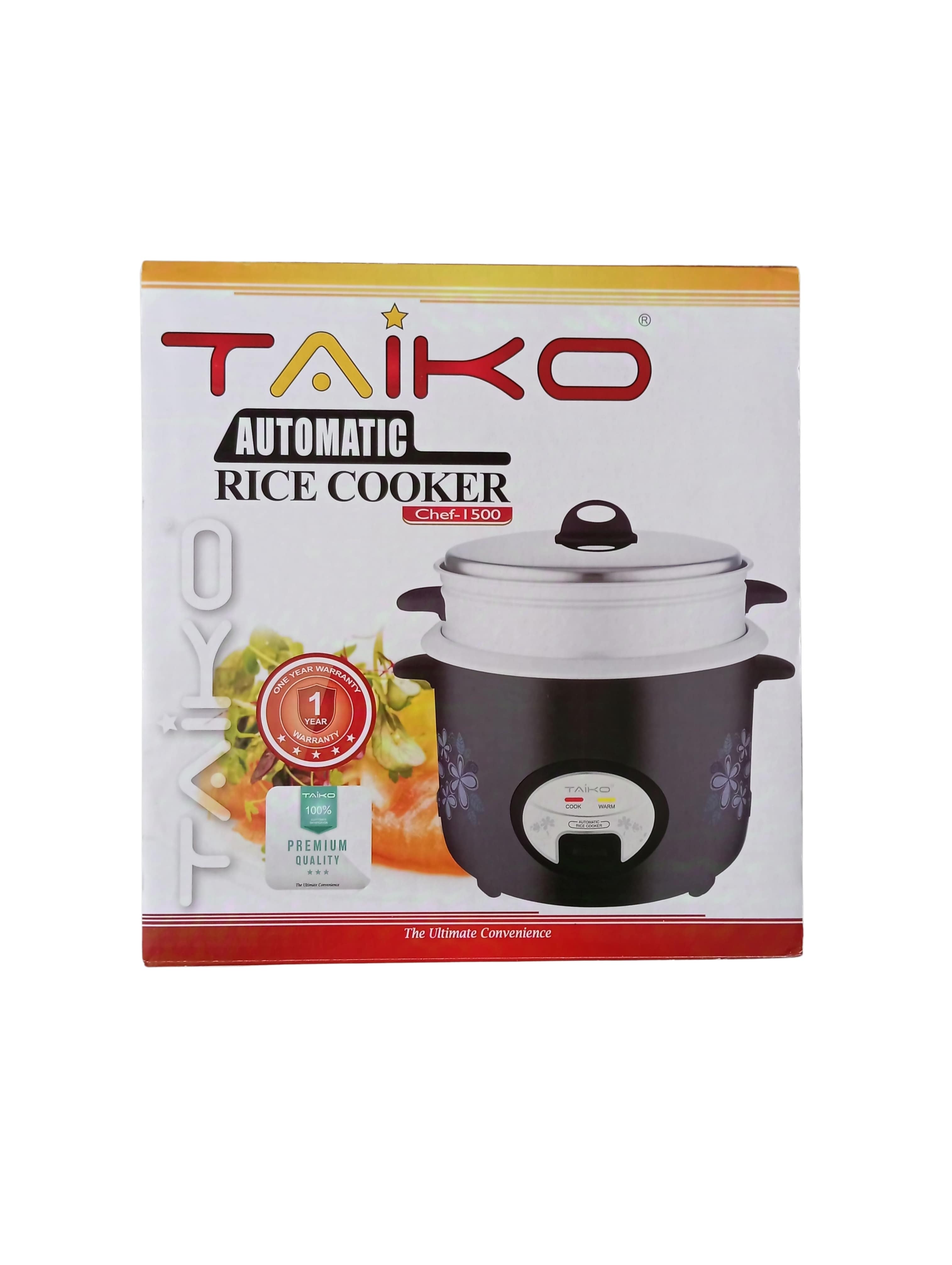 Taiko Automatic Rice Cooker - 1.5L