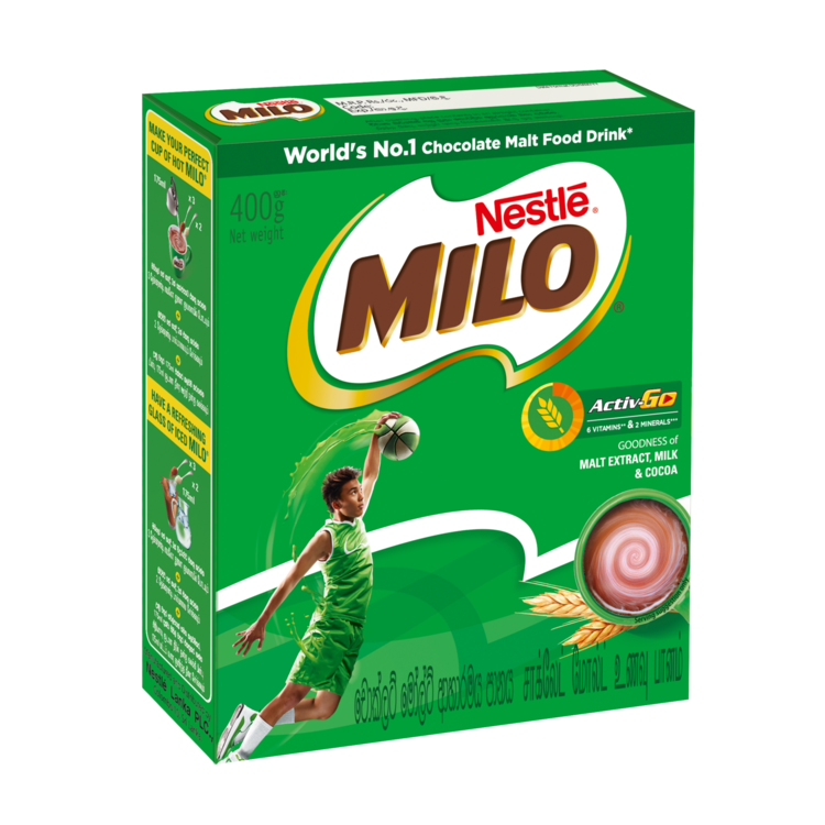 Nestle Milo Malt Extract Milk & Cocoa - 400g