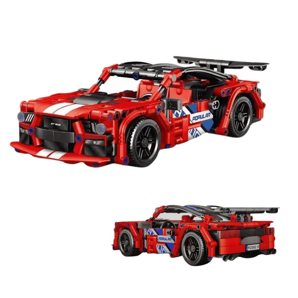 Pull Back GT SOS Sport Car Building Blocks (6+ years)