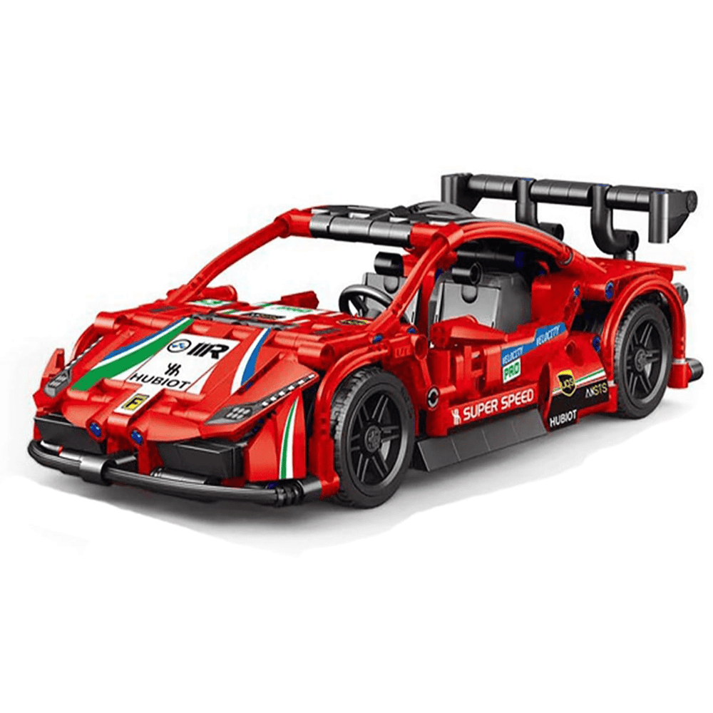 Pull Back Racing Sport Car Building Blocks (6+ years)