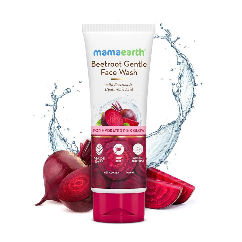 Mamaearth Beetroot Gentle Face Wash – 100ml