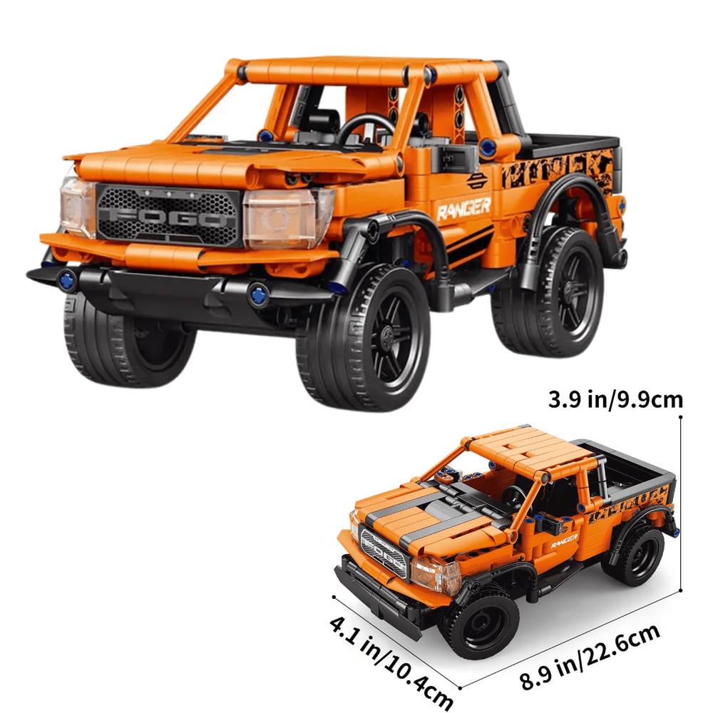 Pull Back FOGO Block Jeep (Ages 6+)