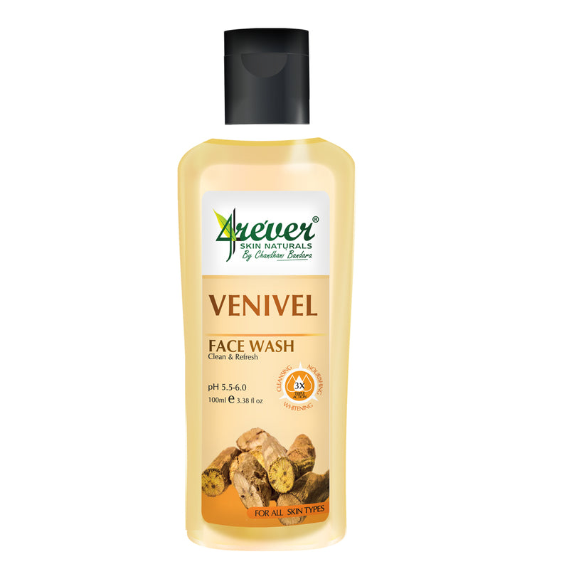 4Rever Venivel Whitening Face Wash - 100ml