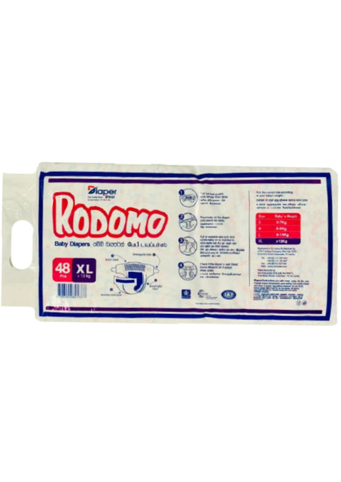 Rodomo Baby Diapers Pampers - 48pcs