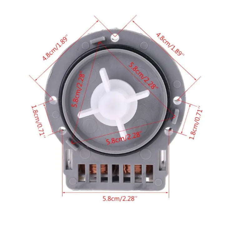 Washing Machine Parts Drain Pump DPump Motor Horse IKitchz 5016 - 1Pcs