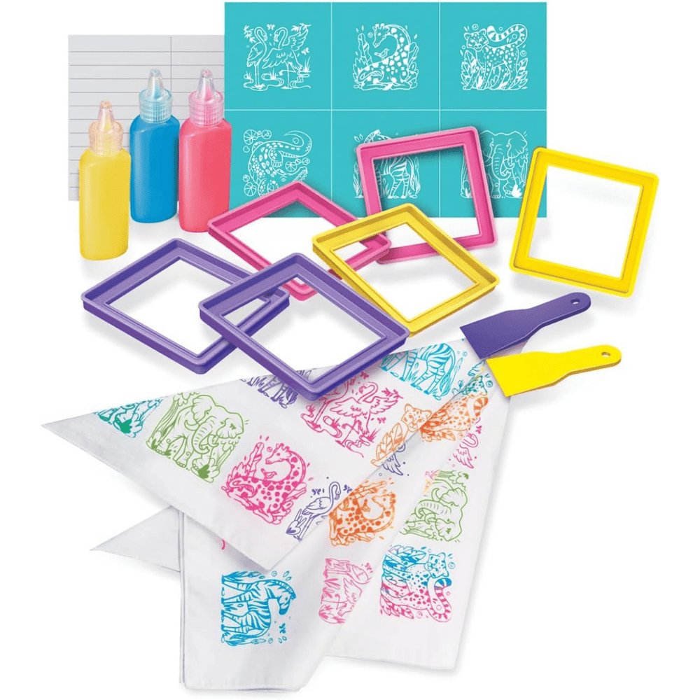 4M Kidz Maker Easy-to-Do Screen Printing Kit