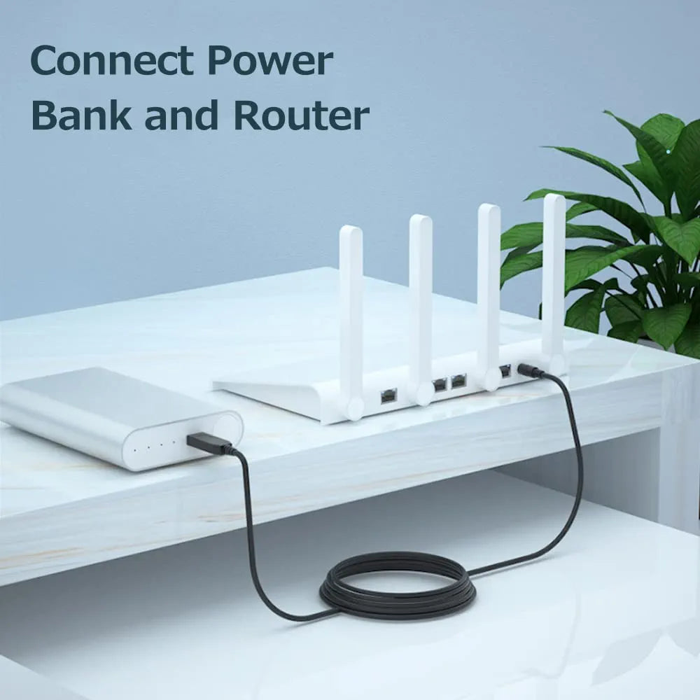 5V to 12V Adapter Usb Cable
