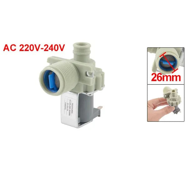 LG Washing Machine Single Solenoid Water Inlet Valve - 1Pcs