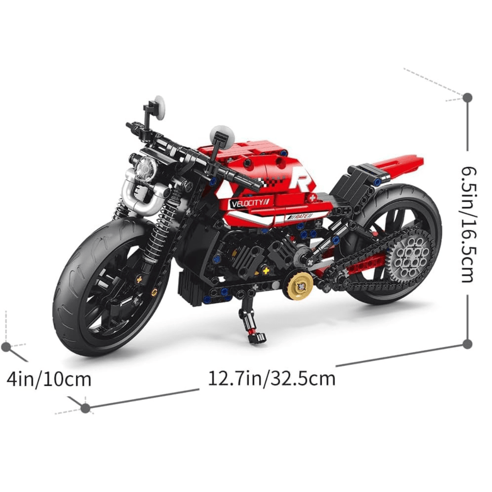 பில்டிங் பிளாக் ரேசிங் பைக்