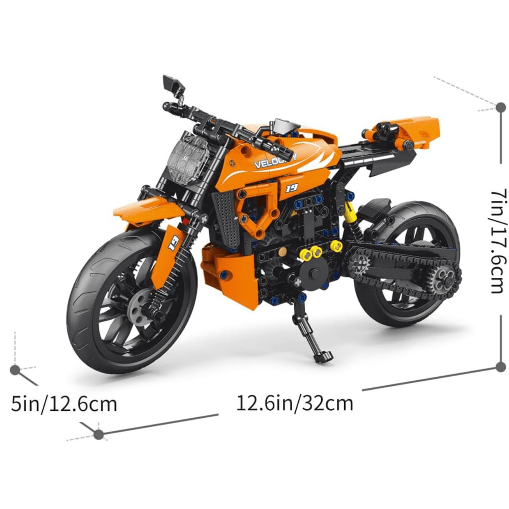 உள்ளமைக்கப்பட்ட பிளாக் ரேசிங் பைக்