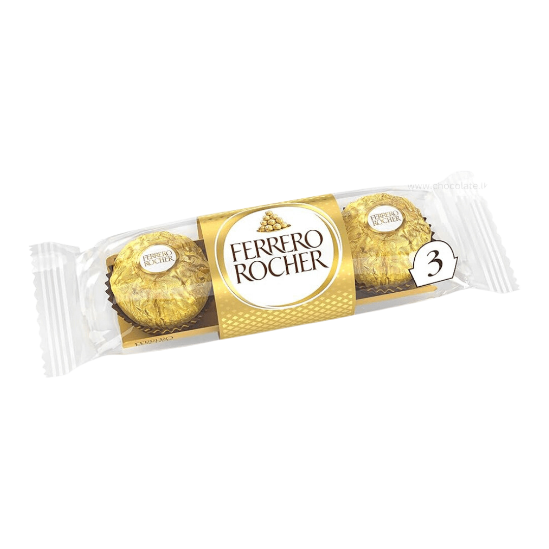 Ferrero Rocher Chocolate 37.5g – 3Pcs Pack