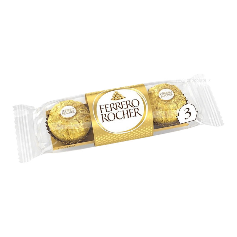 Ferrero Rocher Chocolate 37.5g – 3Pcs Pack