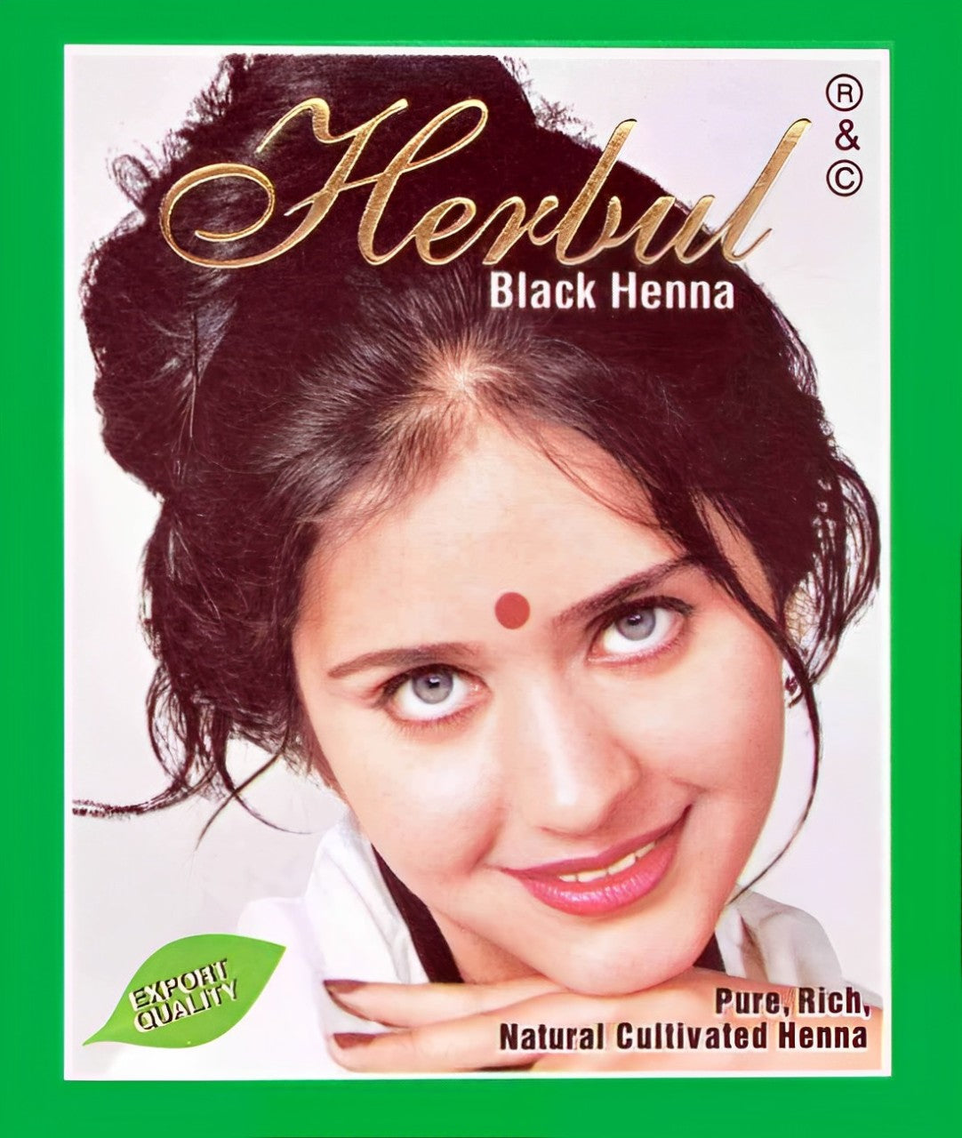 மூலிகை கருப்பு மருதாணி முடி (R&amp;C) - 1 துண்டு/10 கிராம்