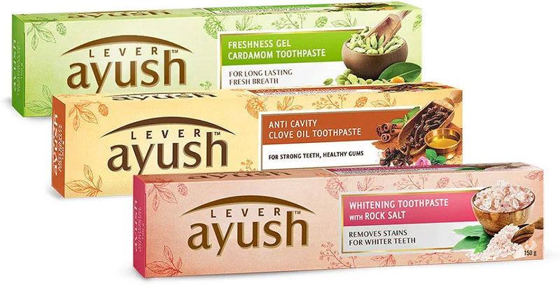Ayush Toothpaste With  Clove Oil & Dasanakanthi Choornam  -  110g