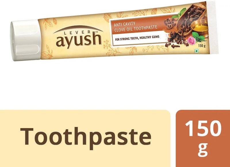 Ayush Toothpaste With  Clove Oil & Dasanakanthi Choornam  -  110g