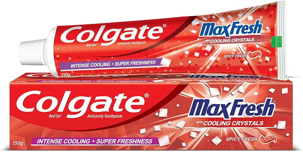 Colgate Fluoride Toothpaste Max Fresh With Cooling Crystal - 125g