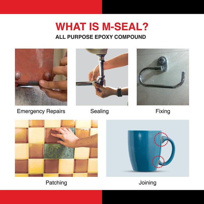 M-Seal Regular Epoxy Compound Adhesive (Putty)