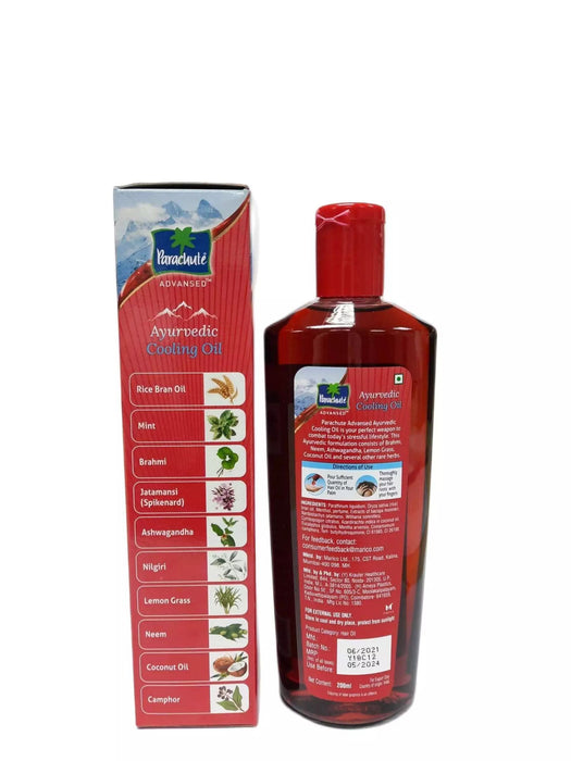 Parachute advansed Cooling ayurvedic hair oil - 90ml