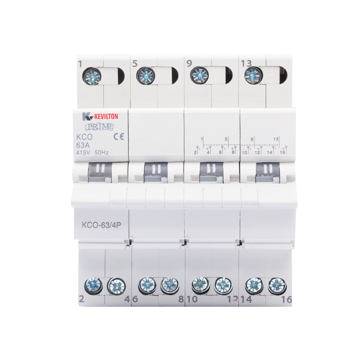 63A 4 Pole Change Over Switch