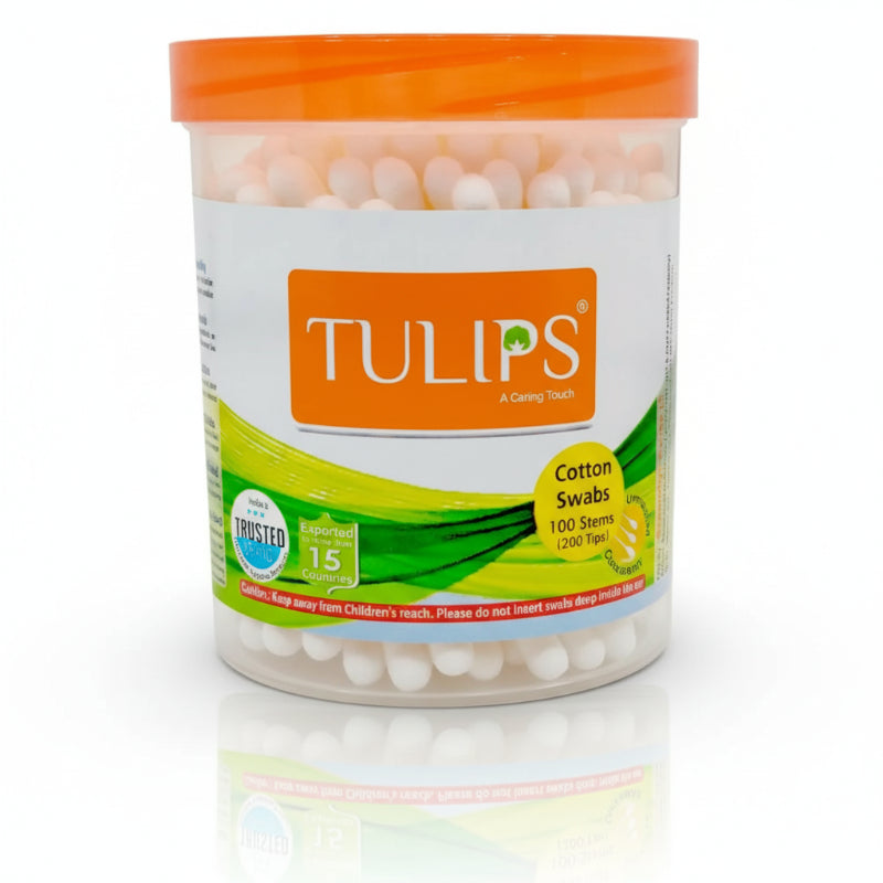 Tulips Ear Buds Cotton