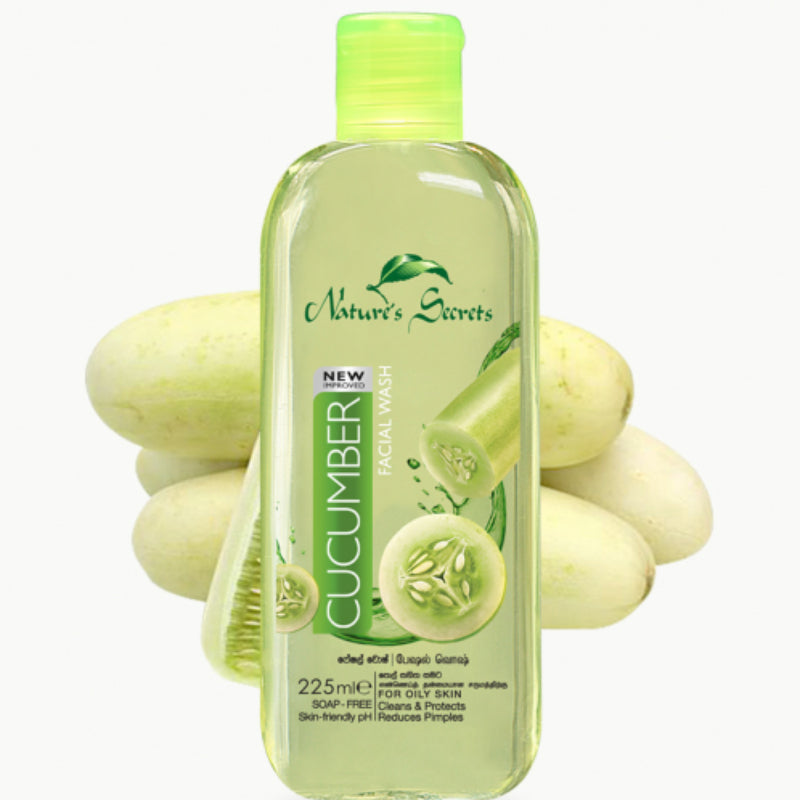 இயற்கை ரகசியங்கள் வெள்ளரிக்காய் முக கழுவல்