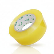 Transparent Yellow Packing Tape – 2" x 300m (Strong Adhesive BOPP Tape)
