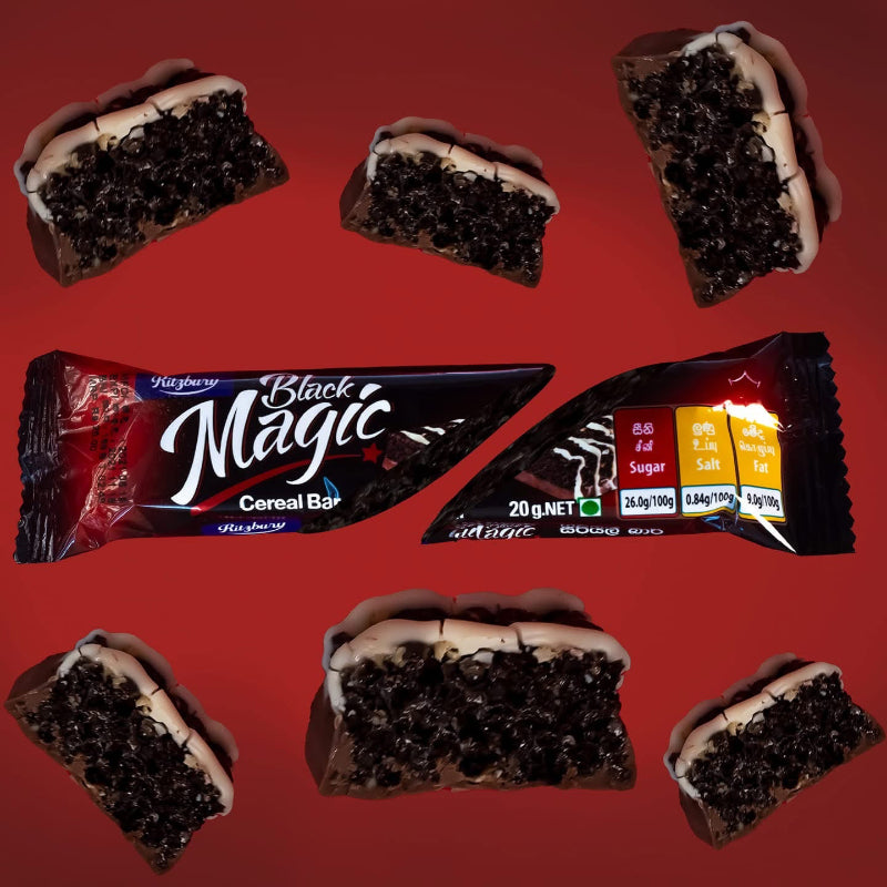 Ritzburyz Black Magic Cereal Bar - 20g