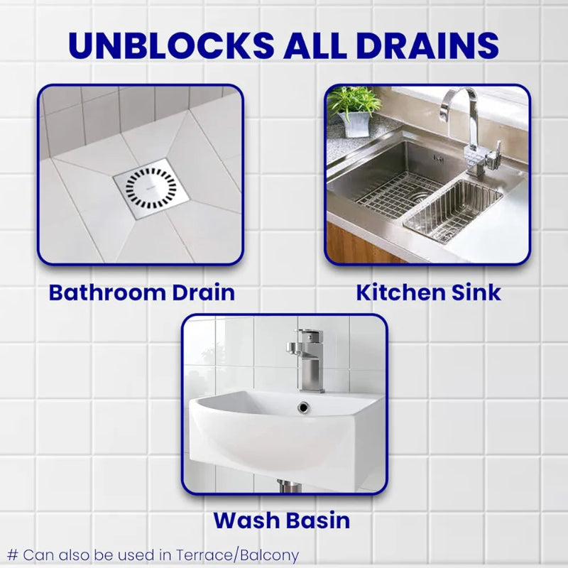 கிவி வடிகால் சுத்தம் செய்பவர் - 50 கிராம்