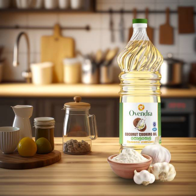 ஓவென்ட்ரா பிரீமியம் தேங்காய் சமையல் எண்ணெய் - 1லி