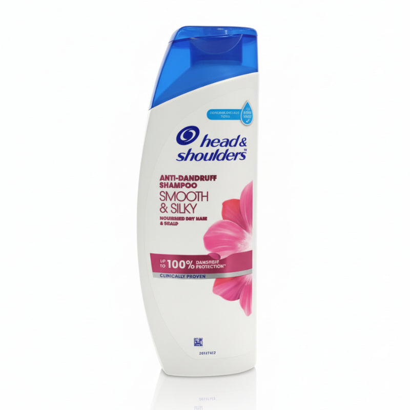 தலை &amp; தோள்கள் மென்மையான &amp; பட்டுப்போன்ற பொடுகு எதிர்ப்பு ஷாம்பு - 180 மிலி