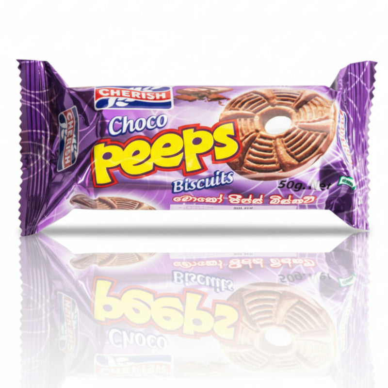 Cherish Choco Peeps Biscuit - 50g