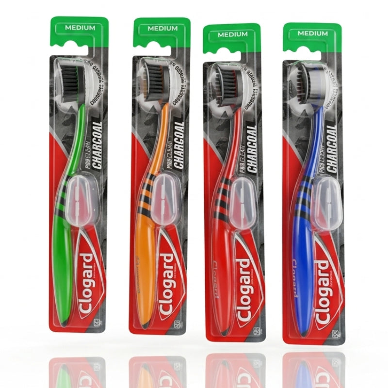 Clogard Tooth Bresh Charcoal Soft