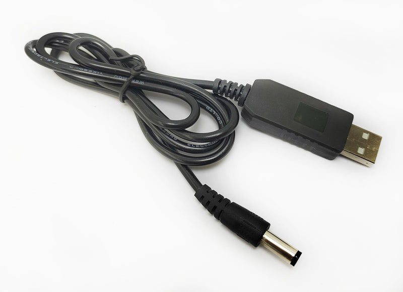 كابل محول USB من 5 فولت إلى 12 فولت 