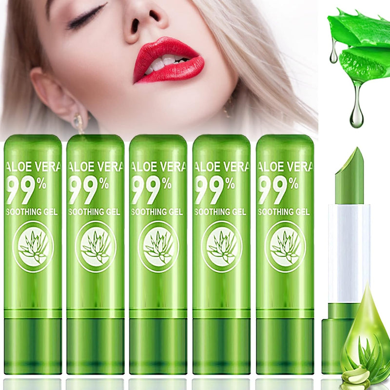 Aloe Vera Lipstick Lip Balm Color Mood Changing