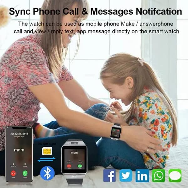 Phone Watch SIM Memory Card Support