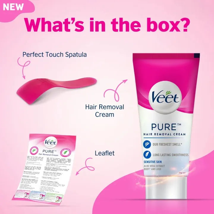 Veet Hair Removal Sensitive Skin Cream - 50g