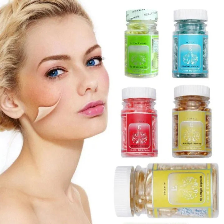 Shills Professional Vitamin E Facial Oil Capsule - 1 Bottle 60 Tablets