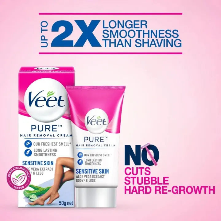 Veet Hair Removal Sensitive Skin Cream - 50g