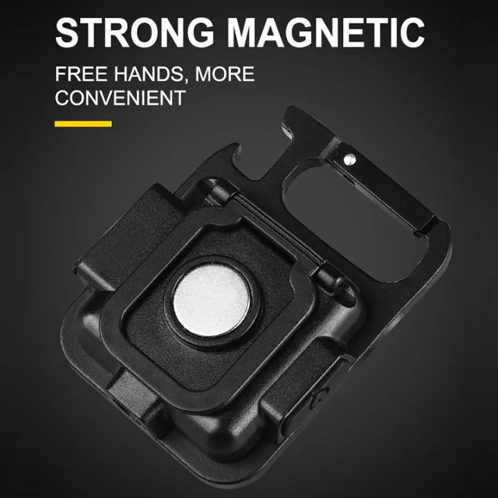 Cob Keychain LED வெளிப்புற முகாம் சிறிய ஒளி - 1Pcs