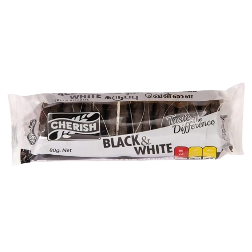 Cherish Black & White Biscuit - 80g